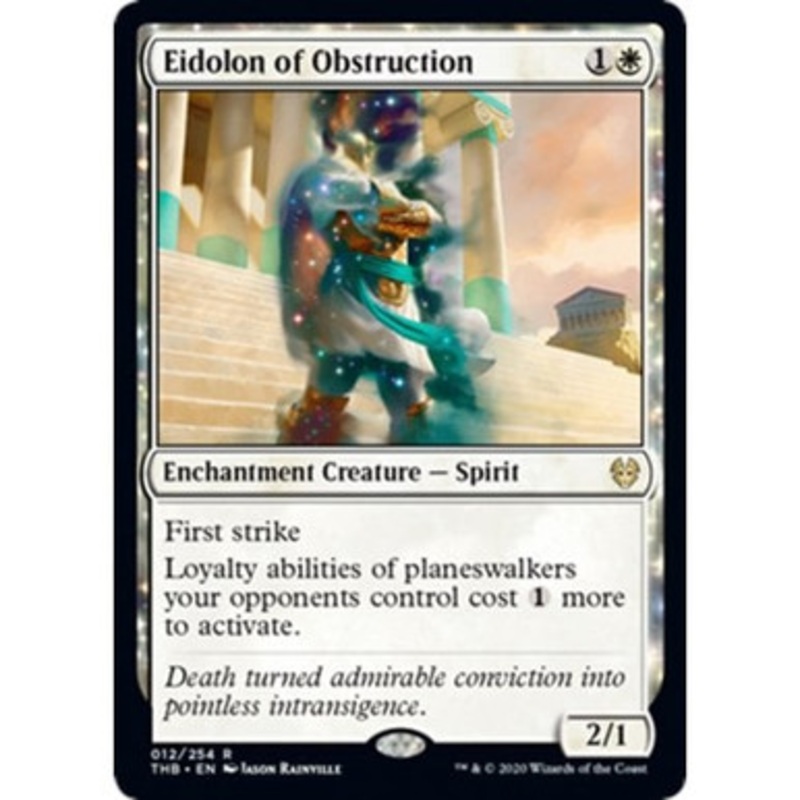 Eidolon of Obstruction (foil) | Theros Beyond Death