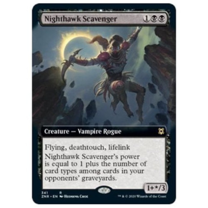 Nighthawk Scavenger (Extended Art) | Zendikar Rising