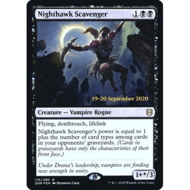 Nighthawk Scavenger (Zendikar Rising Prerelease foil) | Zendikar Rising