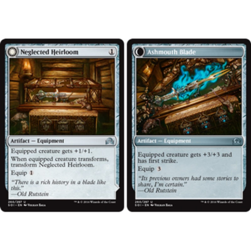 Neglected Heirloom (Ashmouth Blade) (foil) | Shadows over Innistrad