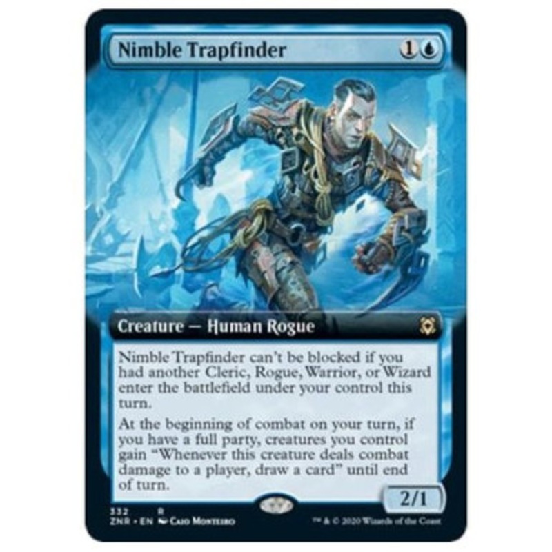 Nimble Trapfinder (Extended Art) | Zendikar Rising