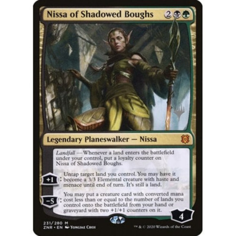Nissa of Shadowed Boughs (Promo Pack non-foil) | Zendikar Rising
