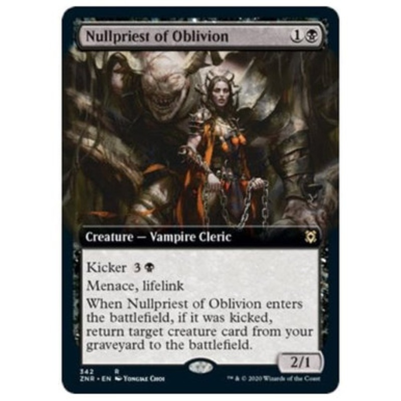 Nullpriest of Oblivion (Extended Art) | Zendikar Rising