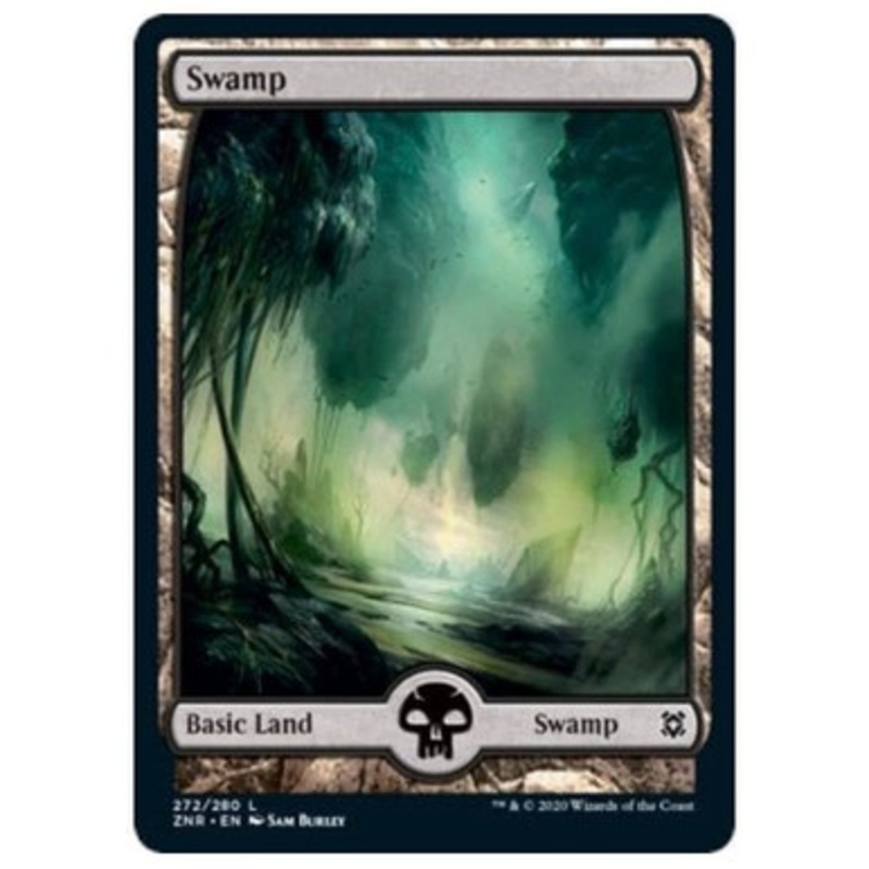 Swamp (#272) (Extended Art) | Zendikar Rising