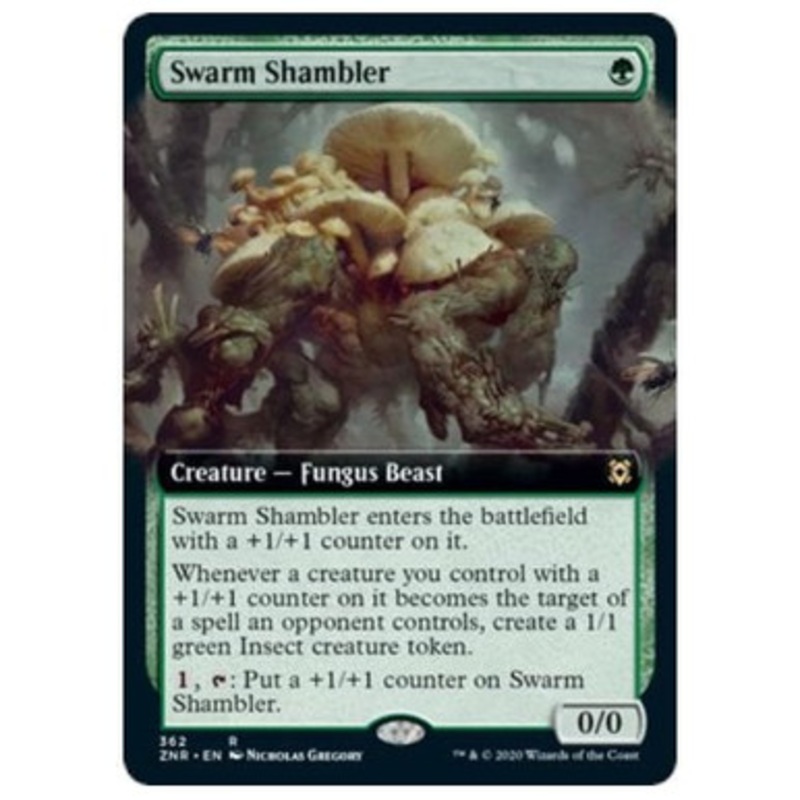 Swarm Shambler (Extended Art) | Zendikar Rising
