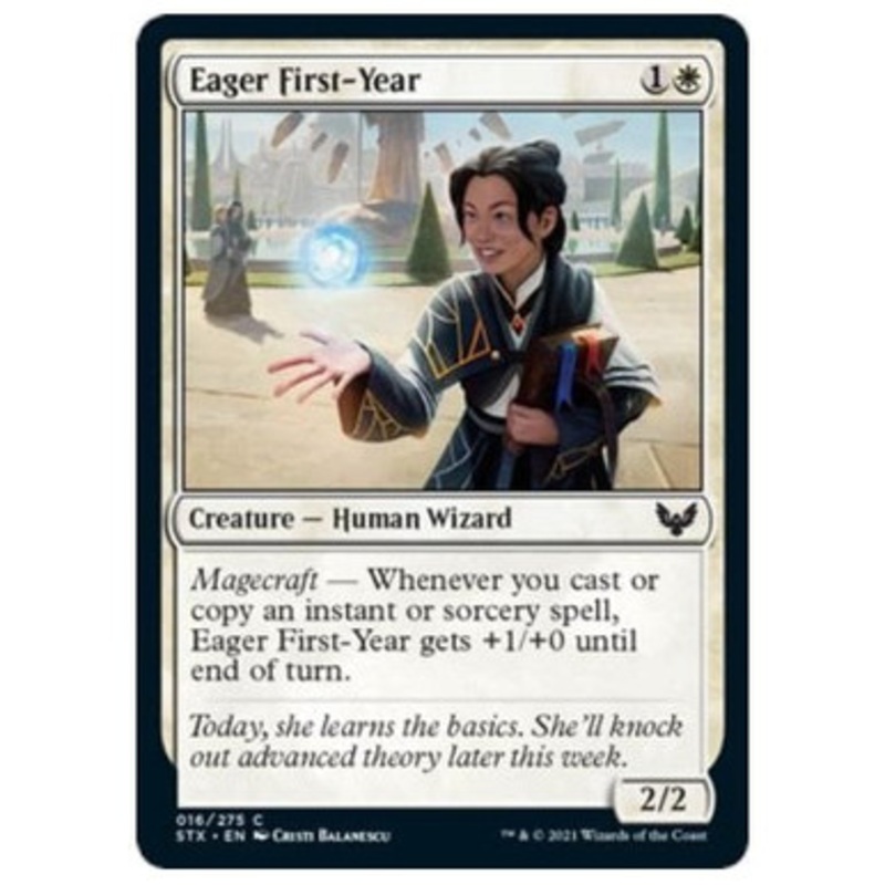Eager First-Year (foil) | Strixhaven: School of Mages