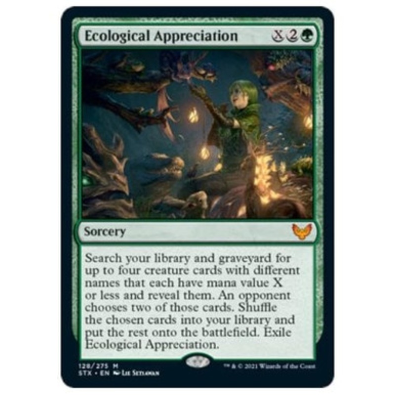 Ecological Appreciation (foil) | Strixhaven: School of Mages