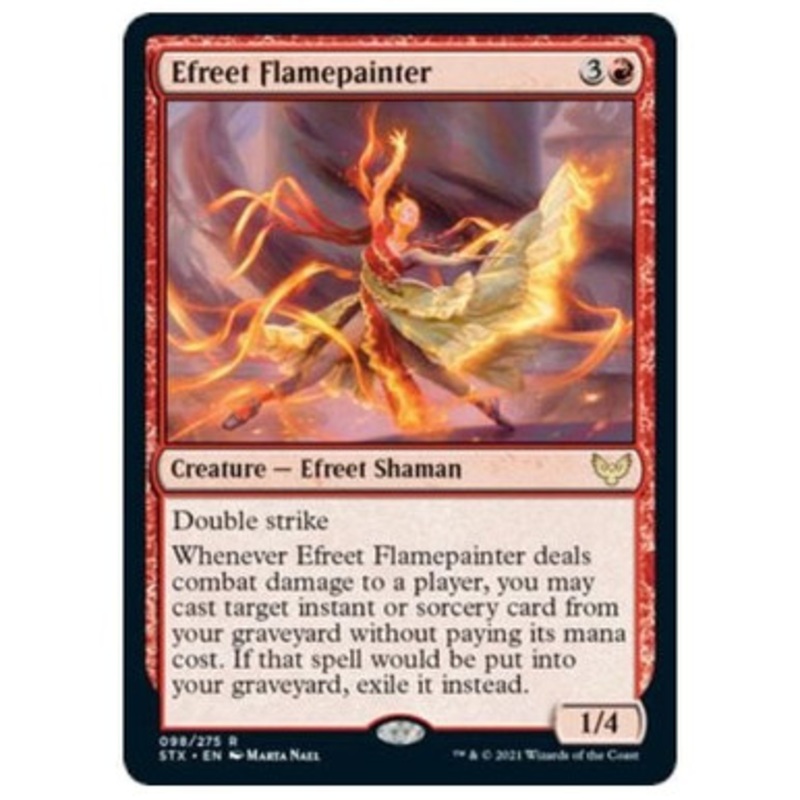 Efreet Flamepainter (foil) | Strixhaven: School of Mages