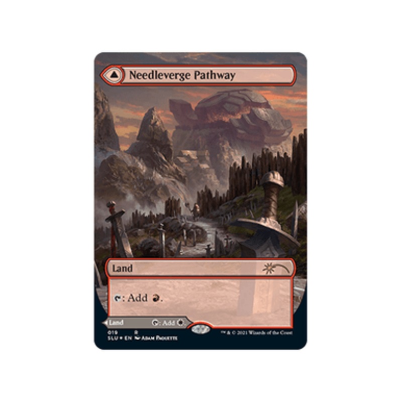 Needleverge Pathway // Pillarverge Pathway (Secret Lair foil) | Secret Lair: Ultimate Edition