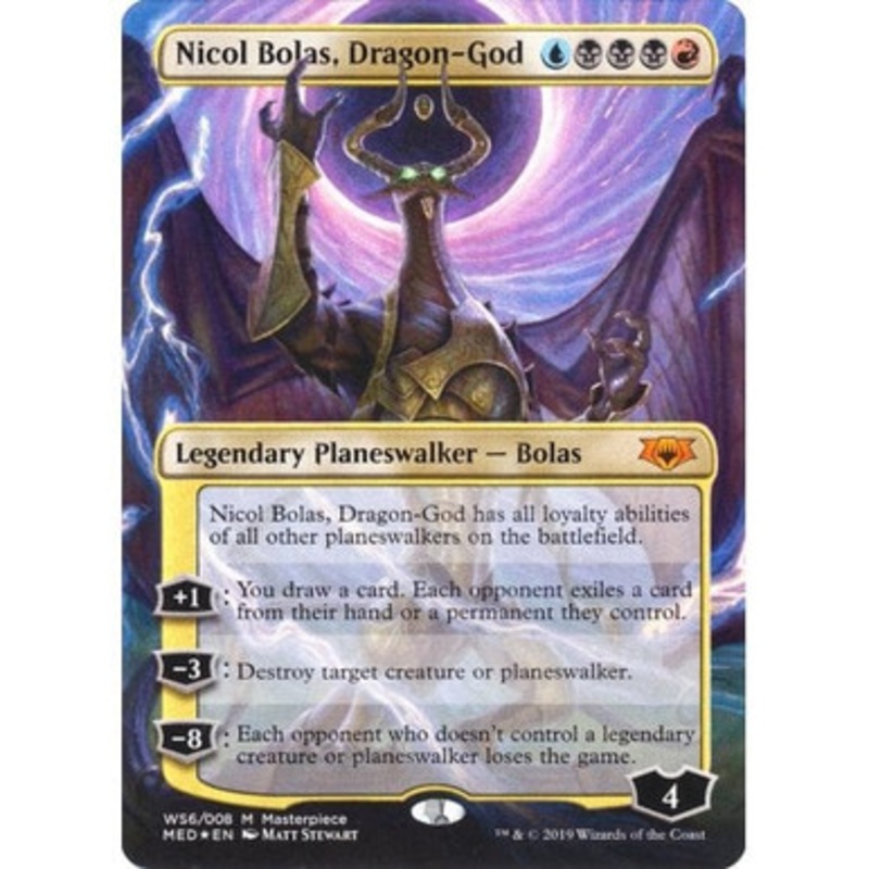 Nicol Bolas, Dragon-God (Full-Art) | Mythic Edition