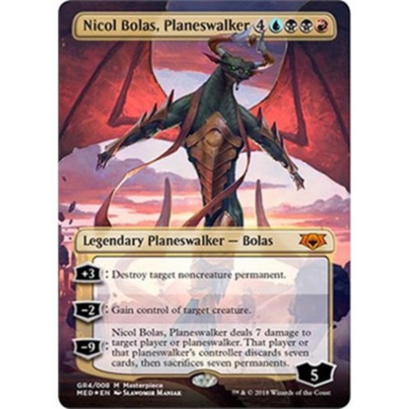 Nicol Bolas, Planeswalker (Full-Art) | Mythic Edition
