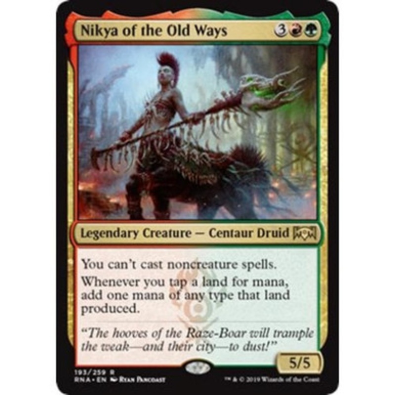 Nikya of the Old Ways | Ravnica Allegiance
