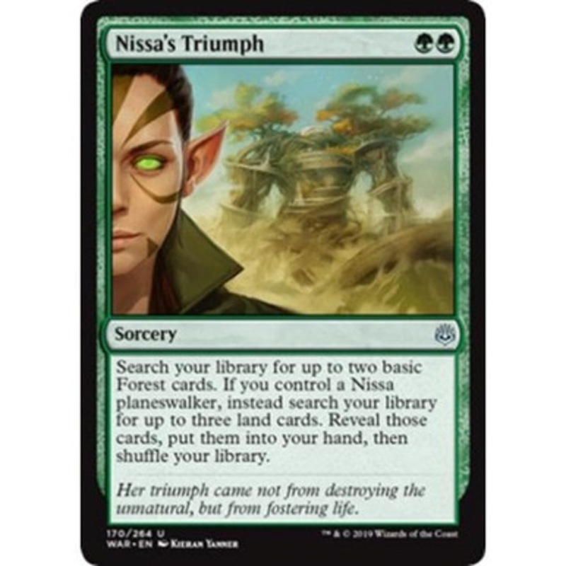 Nissa’s Triumph | War of the Spark