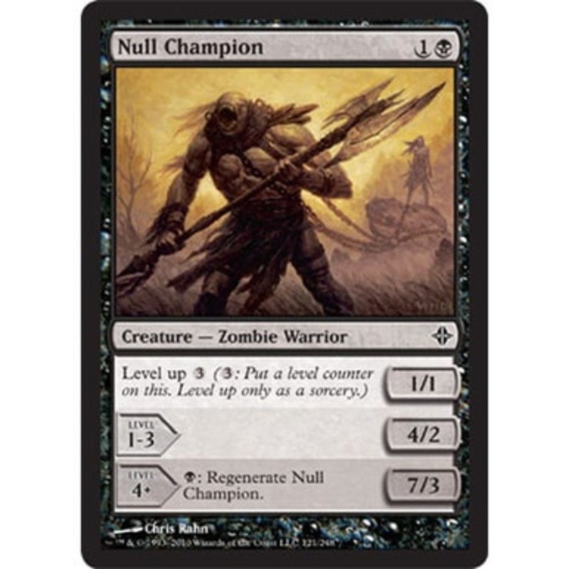 Null Champion (foil) | Rise of the Eldrazi