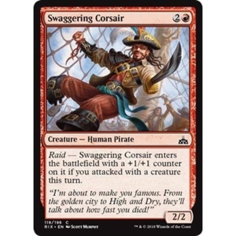 Swaggering Corsair (foil) | Rivals of Ixalan