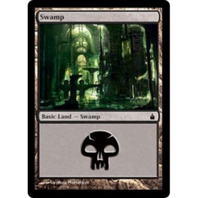 Swamp (#295) (foil) – Condition: Mint / Near Mint | Ravnica: City of Guilds