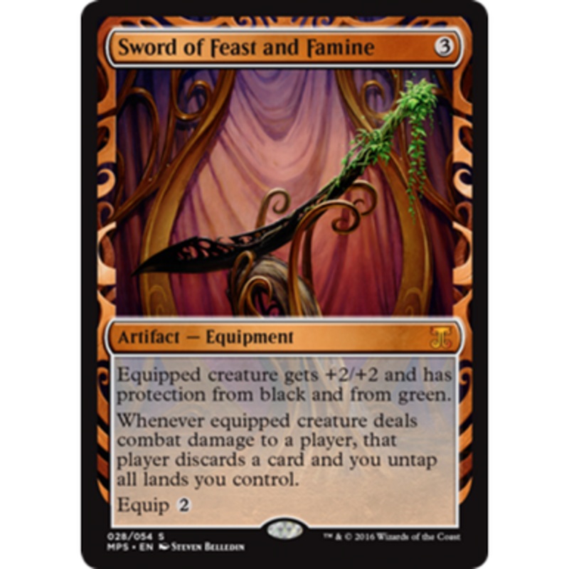Sword of Feast and Famine (Masterpiece Series) | Masterpiece Series – Kaladesh Inventions