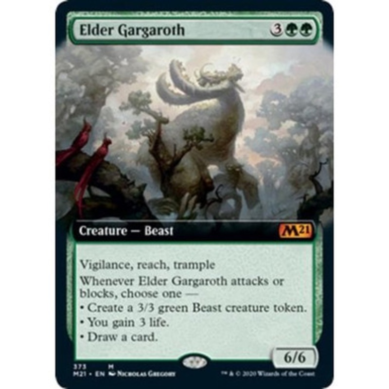 Elder Gargaroth (Extended Art) | Core Set 2021