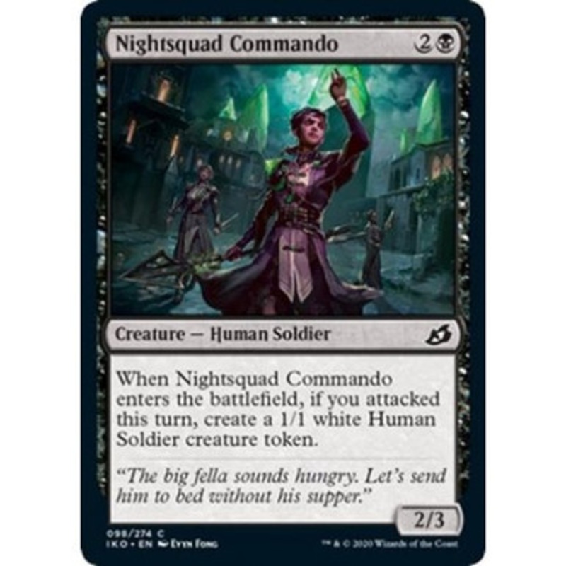 Nightsquad Commando (foil) | Ikoria: Lair of Behemoths