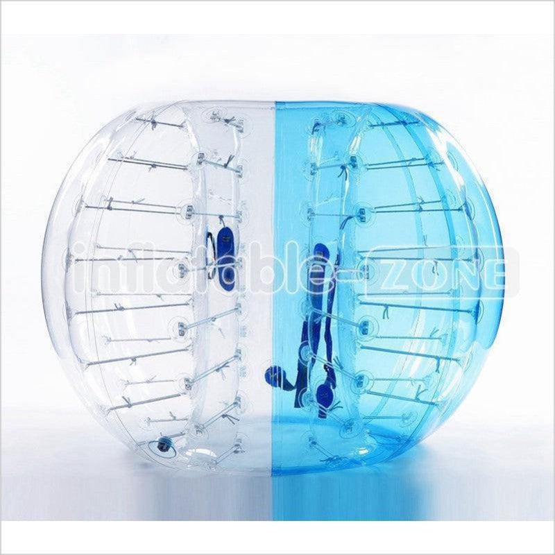 1.5M Bubble Soccer Mieten,Human Inflatable Bumper Bubble Balls-Half Blue