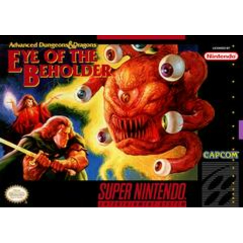 D&D Eye of the Beholder (Used/SNES)