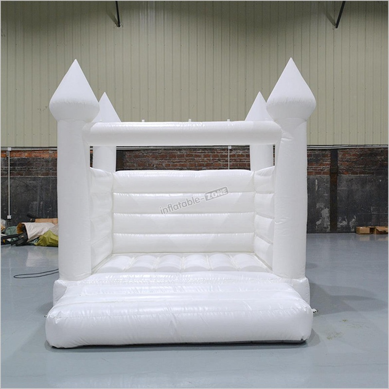White Blow Up Castle White Bounce House Wedding Large White Bounce House Outdoor