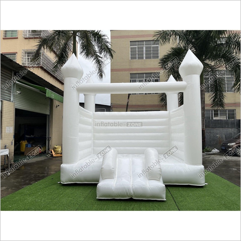 White Bounce House With Slide Mini White Bounce House White Bouncy Castle To All White Bounce House