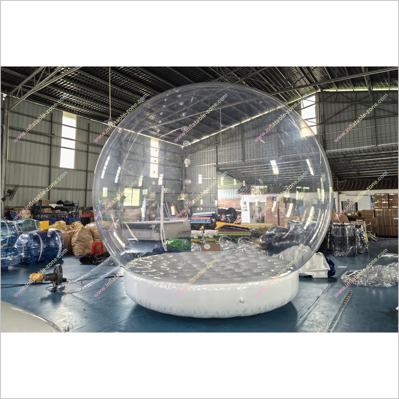 360 Photo Booth Indoor Play Equipment Commercial Snow Globes Near Me Fun Activities Transparent Snow Globe Inflatables For Parties