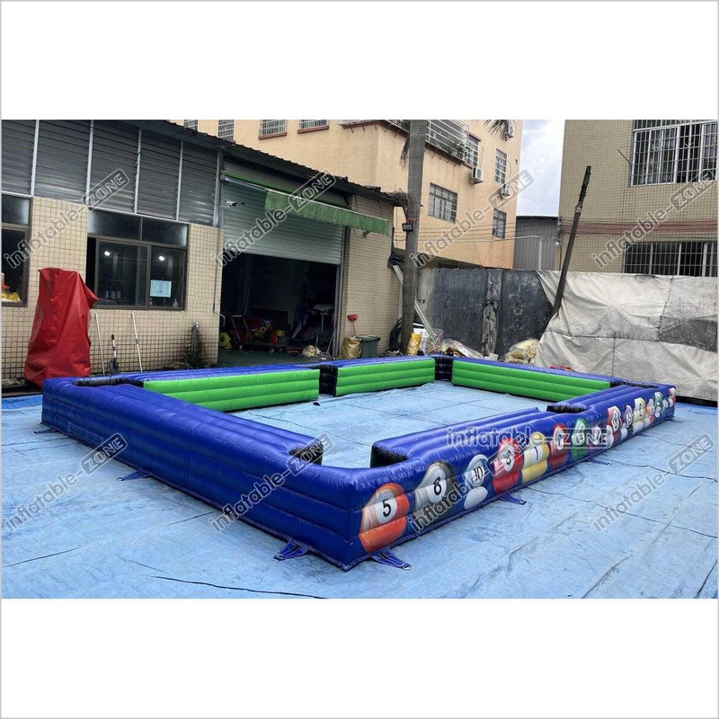 Attractive Inflatable Pool Table Arena Snooker Ball Game Soccer Billiards Inflatable Pool Football