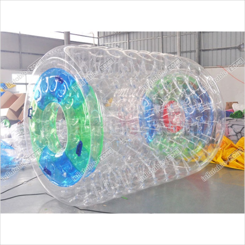 Transpa Inflatable Water Roller, Inflatable Clear Water Rolling Tube
