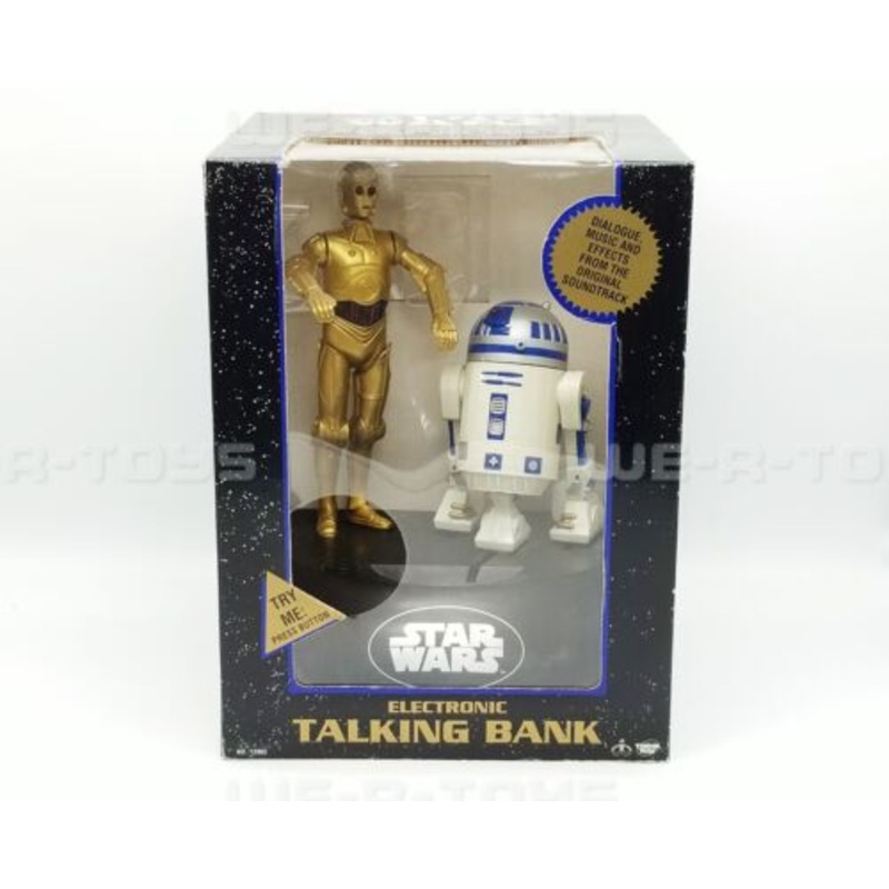 Star Wars Electronic Talking Bank C3PO & R2-D2