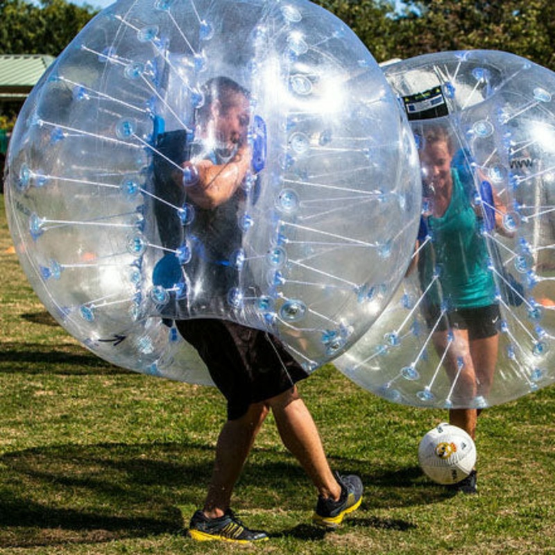 TPU Inflatable Zone Bubble Soccer Ball, Bumper Ball