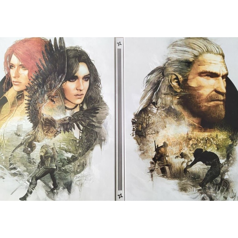 Witcher 3 Novigrad Geralt, Triss & Yennefer Steelbook only (no game)
