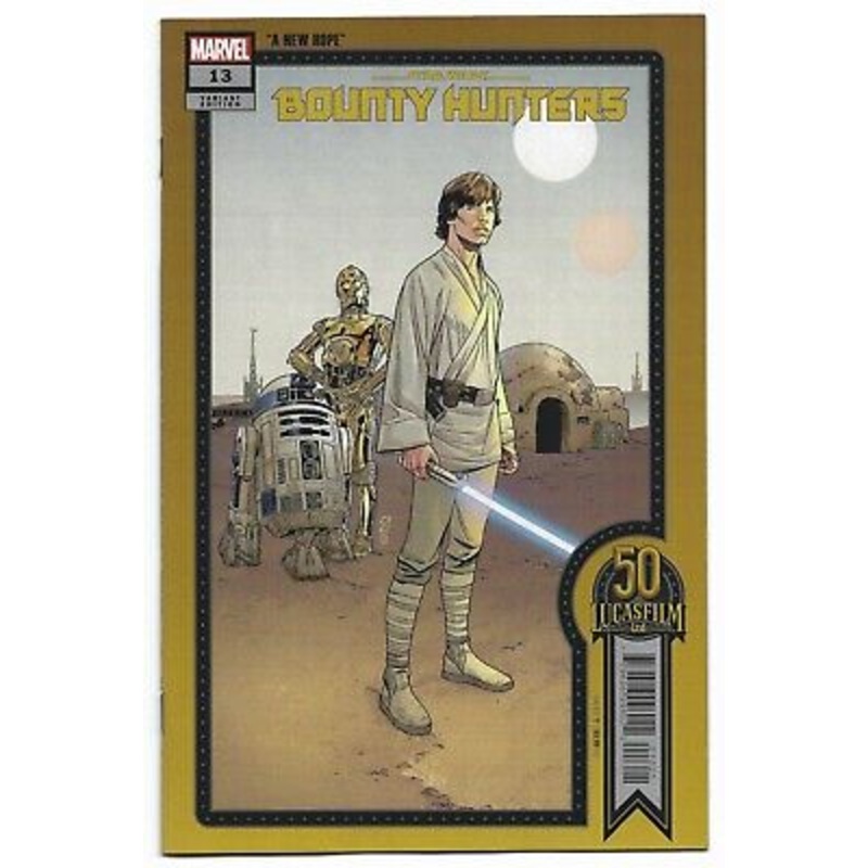 Star Wars Bounty Hunters #13 Sprouse Lucasfilm 50th Variant Cover New Hope 2021