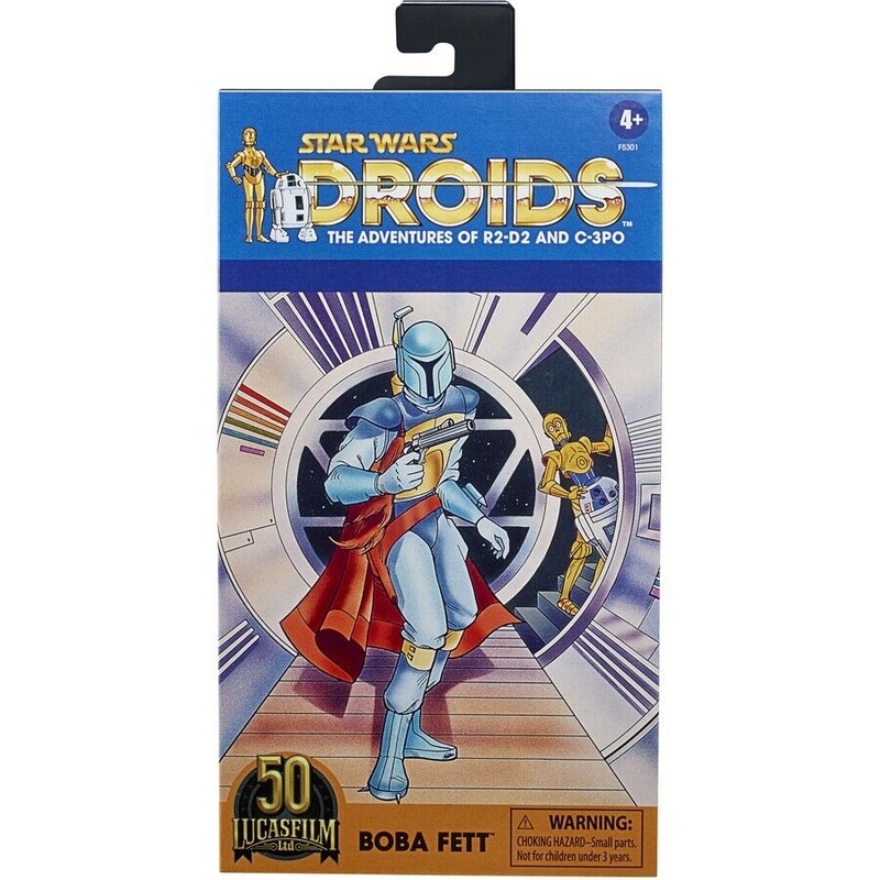 Star Wars Droids – Boba Fett Black Series 6 inch Action Figure 50th Anniversary