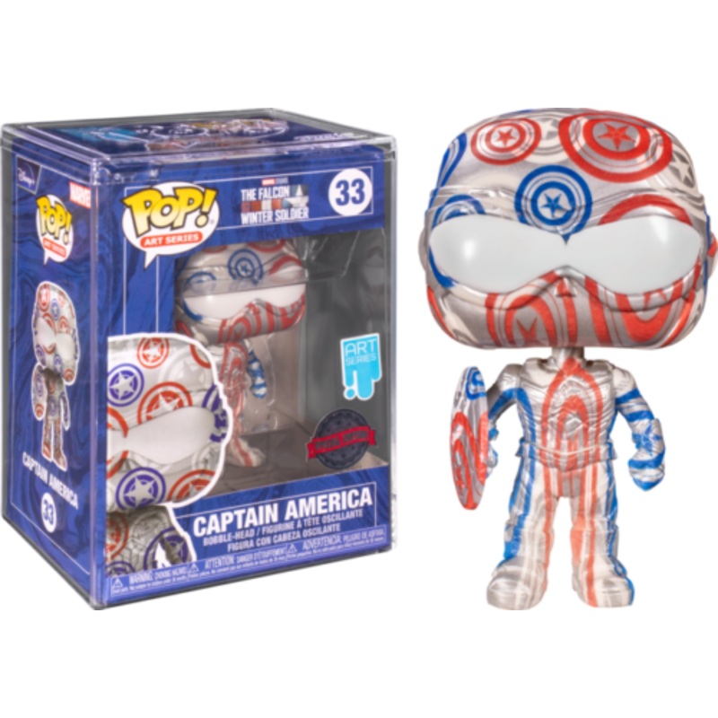 The Falcon and the Winter Soldier – Captain America Patriotic Age Artist Series