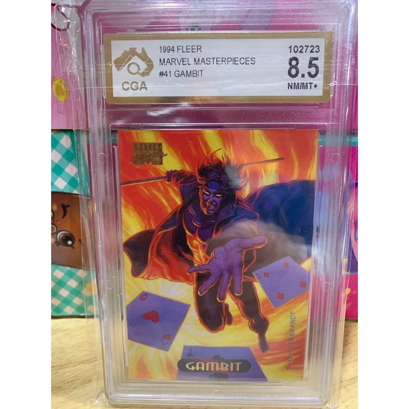 1994 fleer graded card 8.5 Gambit number 41