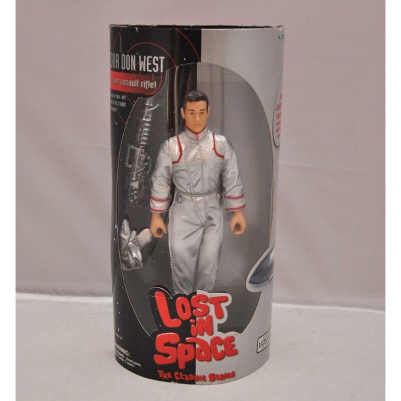 1998 Trendmasters Lost in Space Major Don West with Laser Assault Rifle