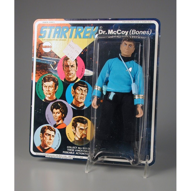 STAR TREK McCOY 8 RETRO CLOTH MEGO STYLE ACTION FIGURE