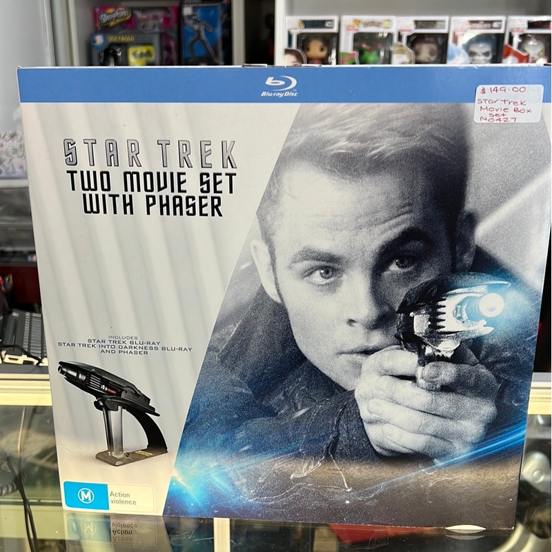 Star Trek Two Movie Set With Phaser