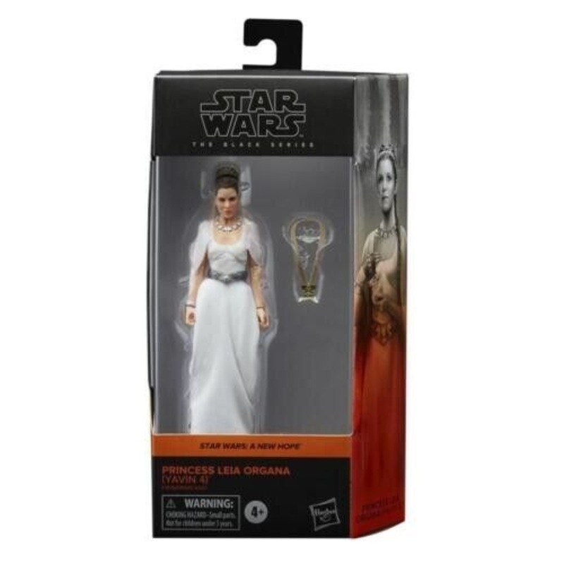 Star Wars Black Series 6 #01 A New Hope Princess Leia Organa Yavin 4