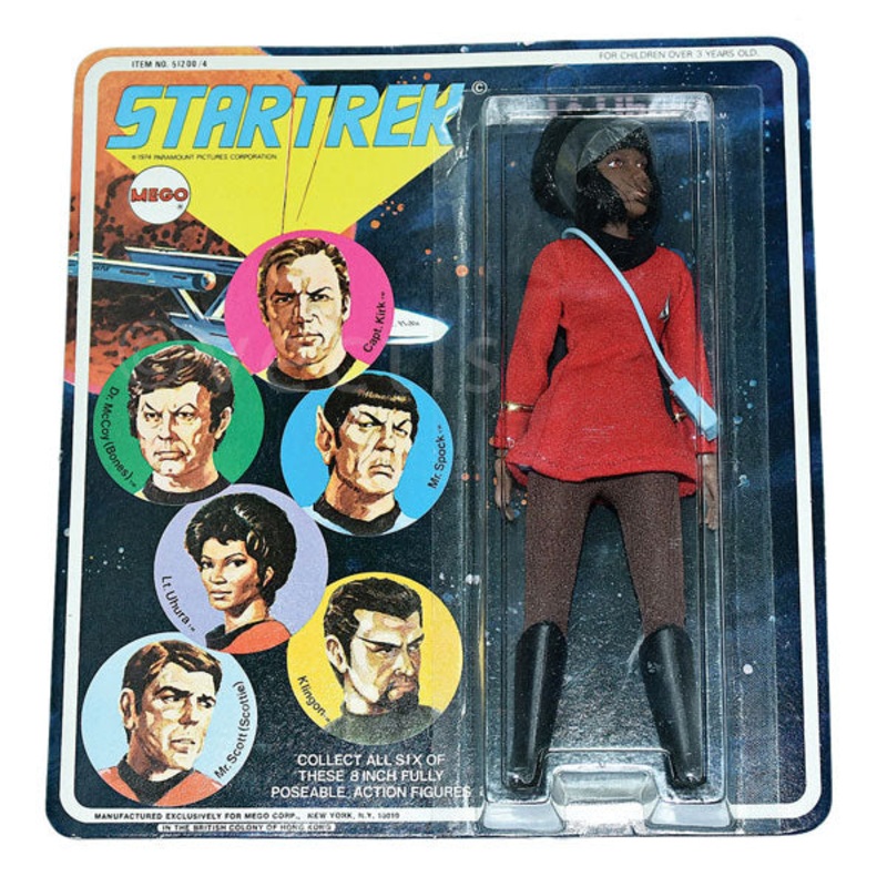 VINTAGE MEGO 1974 STAR TREK LT. UHURA 8 ACTION FIGURE