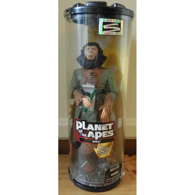 Zira Planet of The Apes 12 Inch Figure Hasbro Signature Series Tube 1999