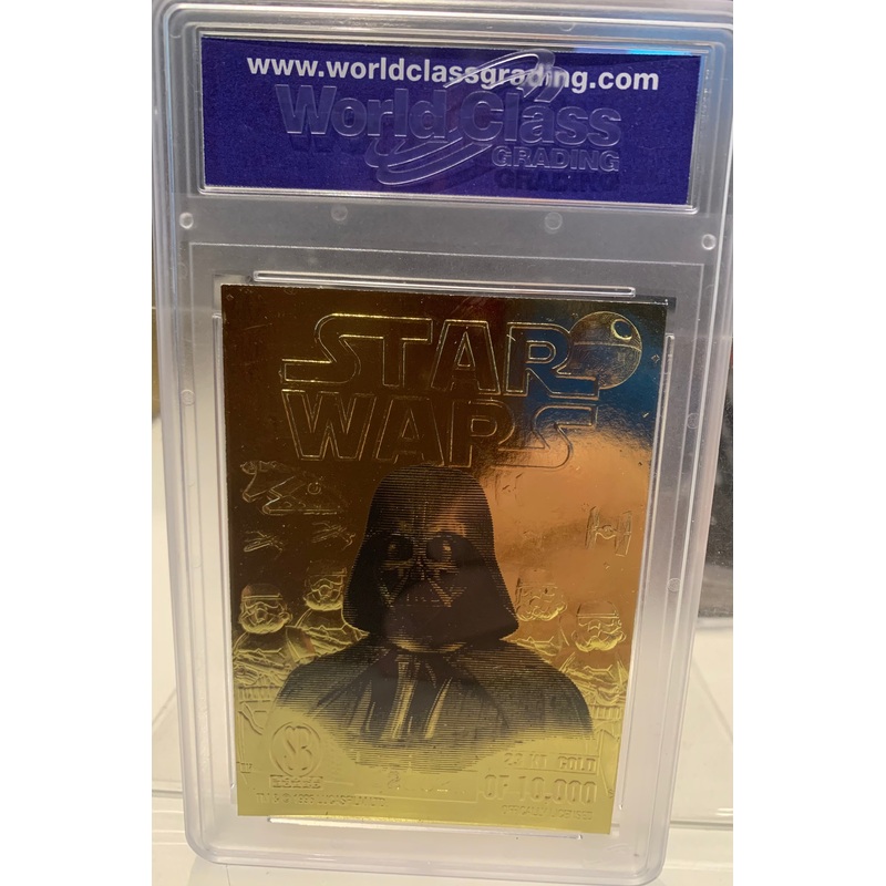 Star Wars Luke sky Walker Gold card