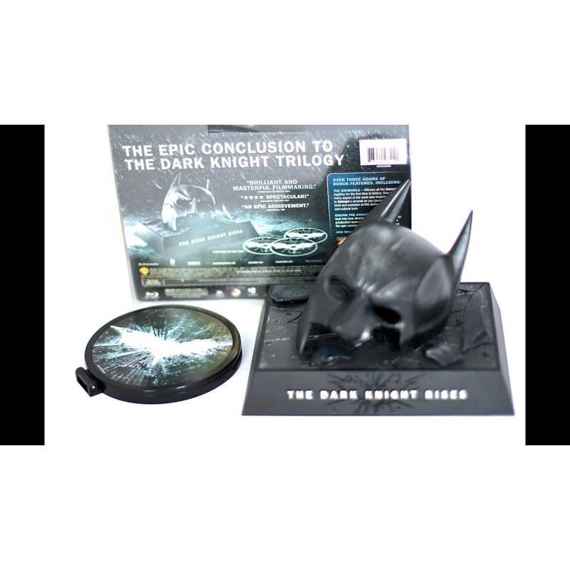 The Dark Knight Rises (Blu-Ray, 2-Discs) Helmet Limited Edition