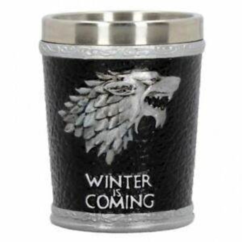 Winter Is Coming Shot Glass Game of Thrones (Nemesis Now) New
