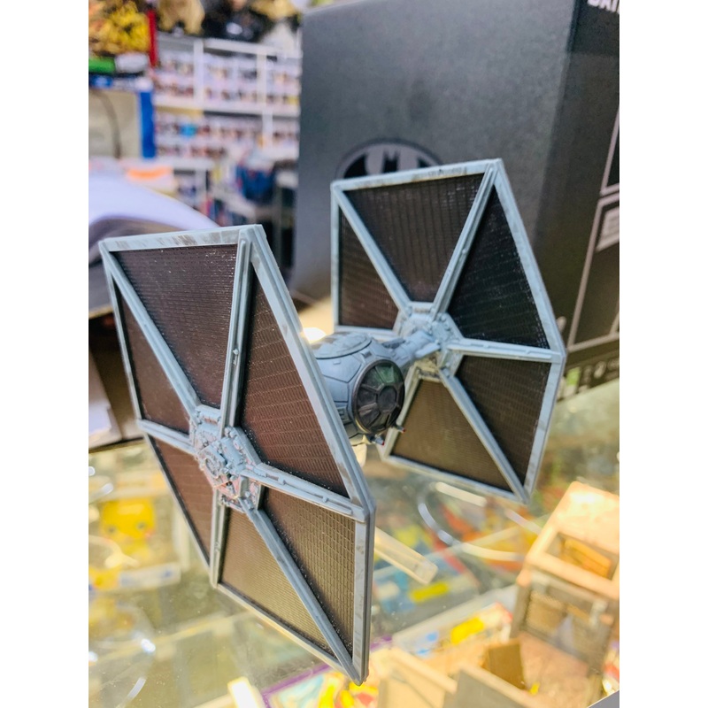 Star Wars mini fighter statue