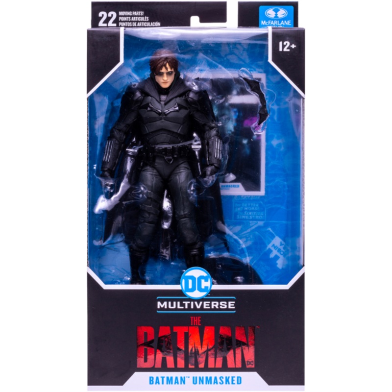 The Batman (2022) – Batman (Unmasked) DC Multiverse 7 Scale Action Figure