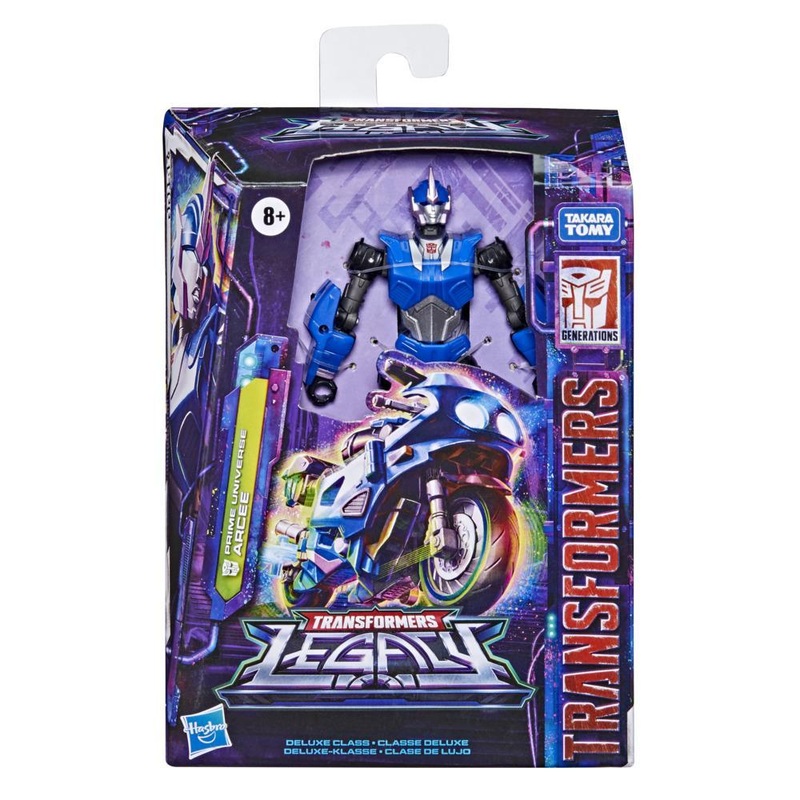 TRANSFORMERS TOYS GENERATIONS LEGACY DELUXE PRIME UNIVERSE ARCEE ACTION FIGURE