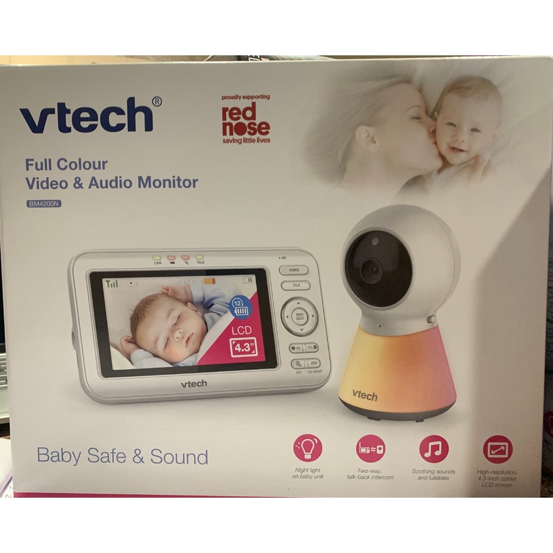 Vtech red nose baby monitor